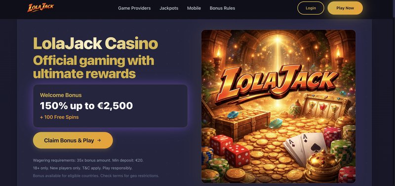 Introduction to lolajack bonus code